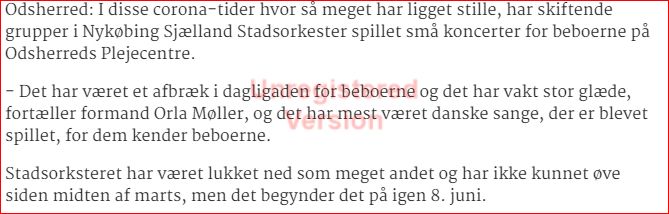 Ugeavisen Odsherred 20 maj 2020